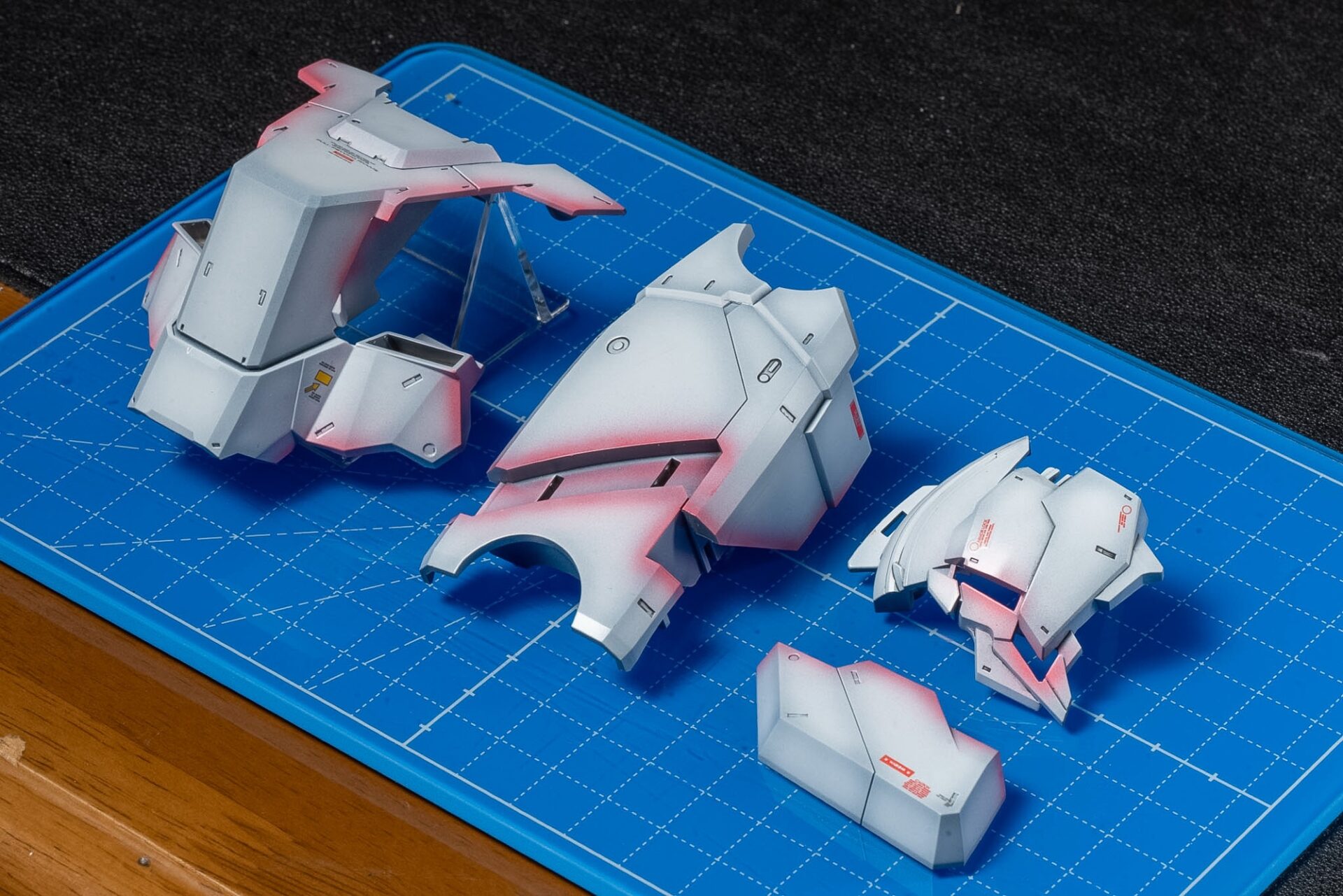 メガサイズモデル 1/48 ユニコーンガンダム（デストロイモード）全塗装